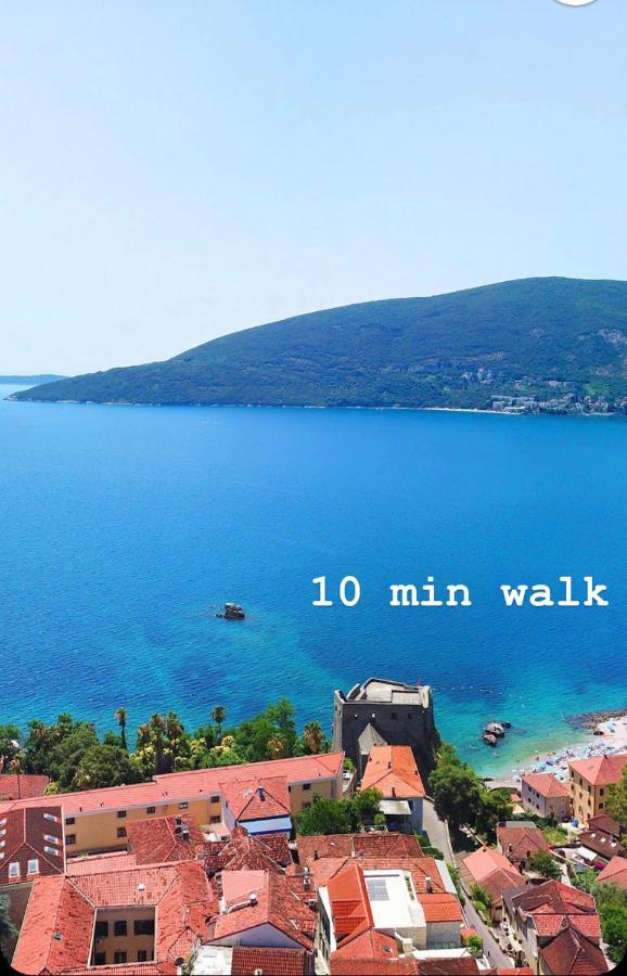 Napjacu With Own Parking And Garden Appartement Herceg Novi Buitenkant foto